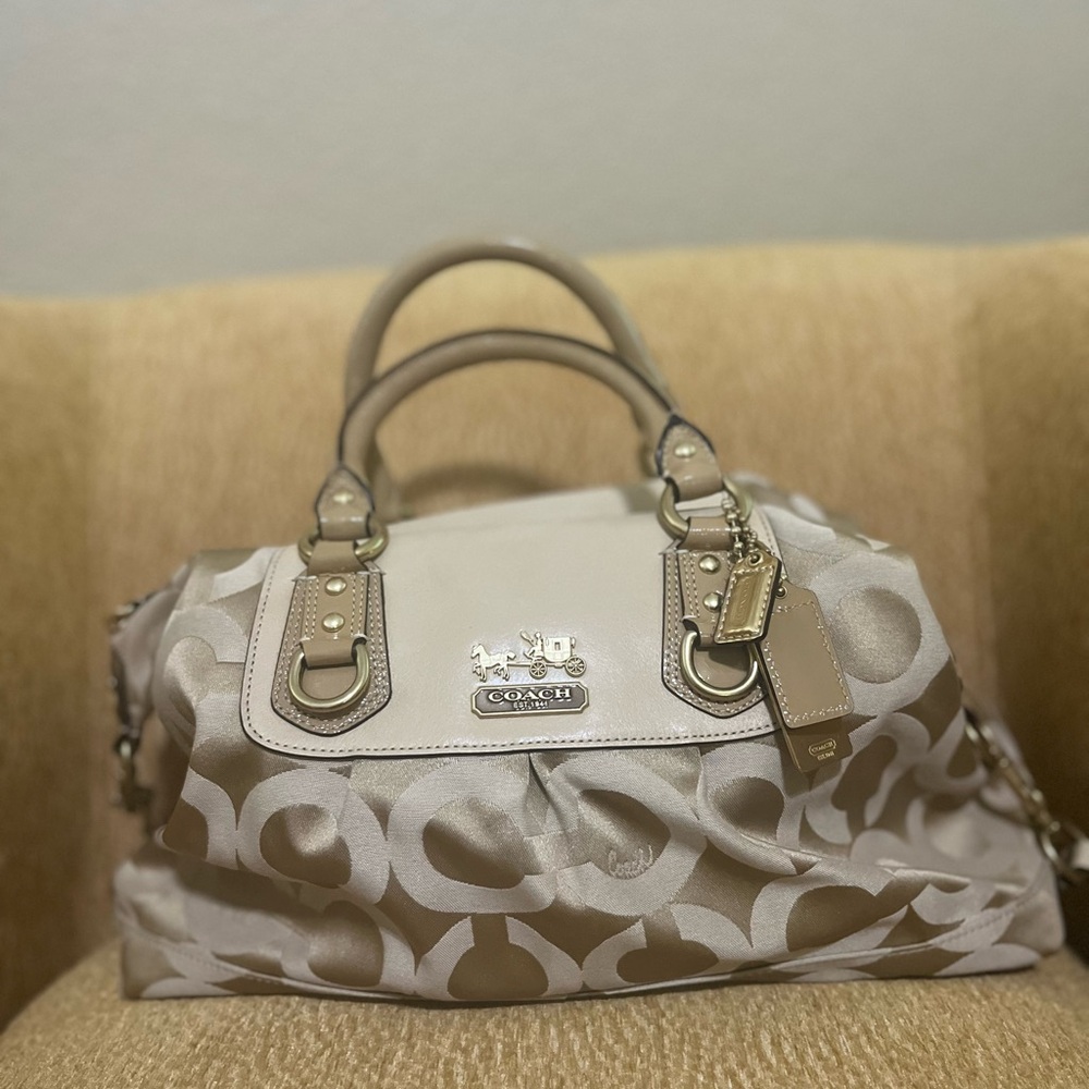 Coach Satin Handbag